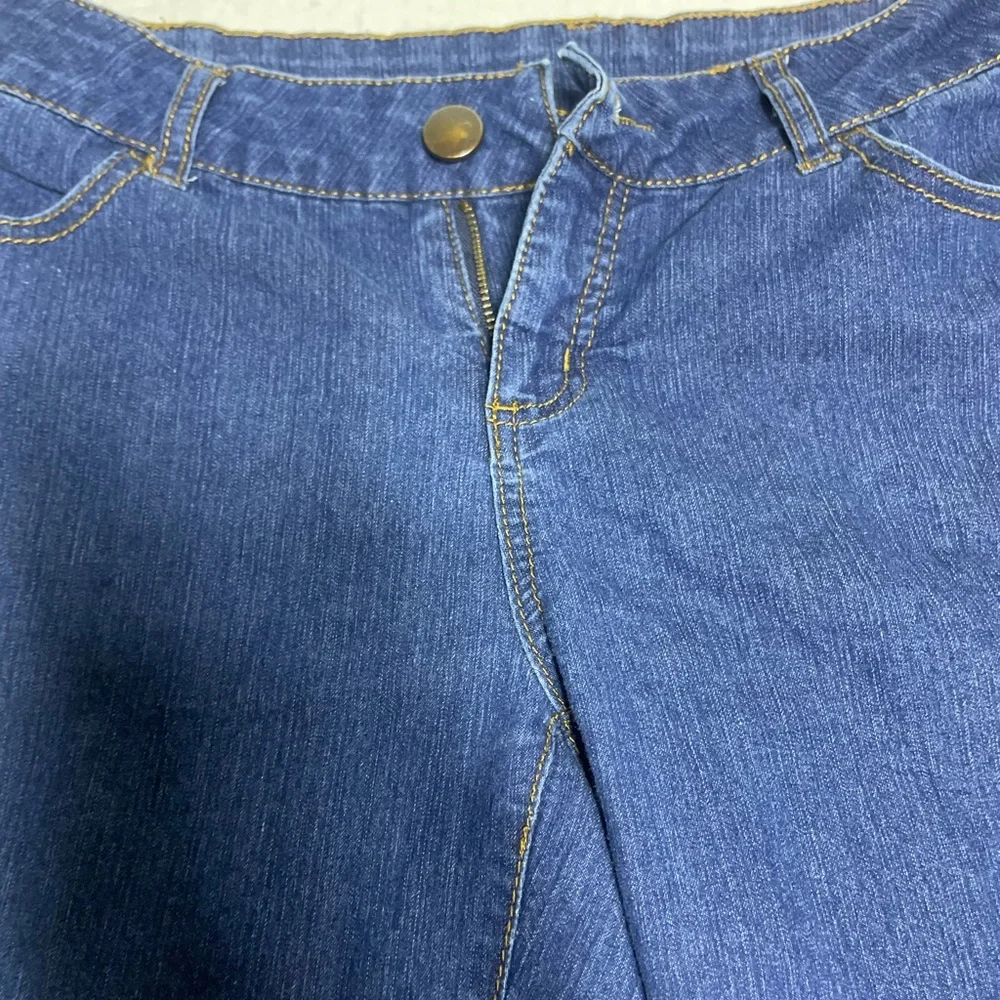 WOMENS FADED GLORY‎ JEANS BERMUDA DENIM JEANS SHORTS SIZE 4